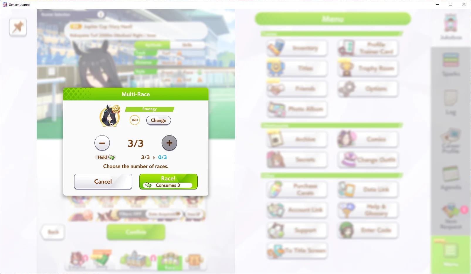 Selecting multi race