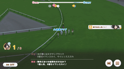 Visual demonstration of the Lane Movement Combo