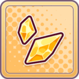 Gold Crystal Shard